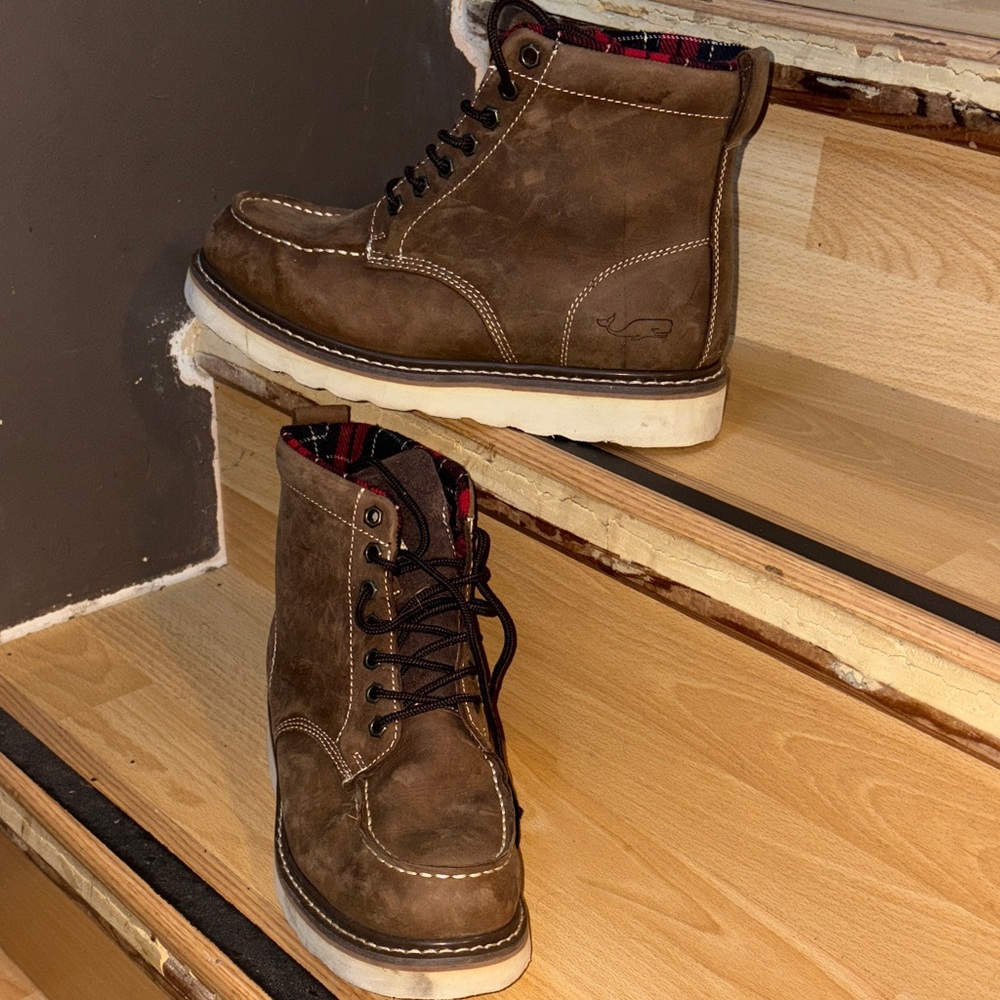 Blackwell Brown Leather Men's Boots